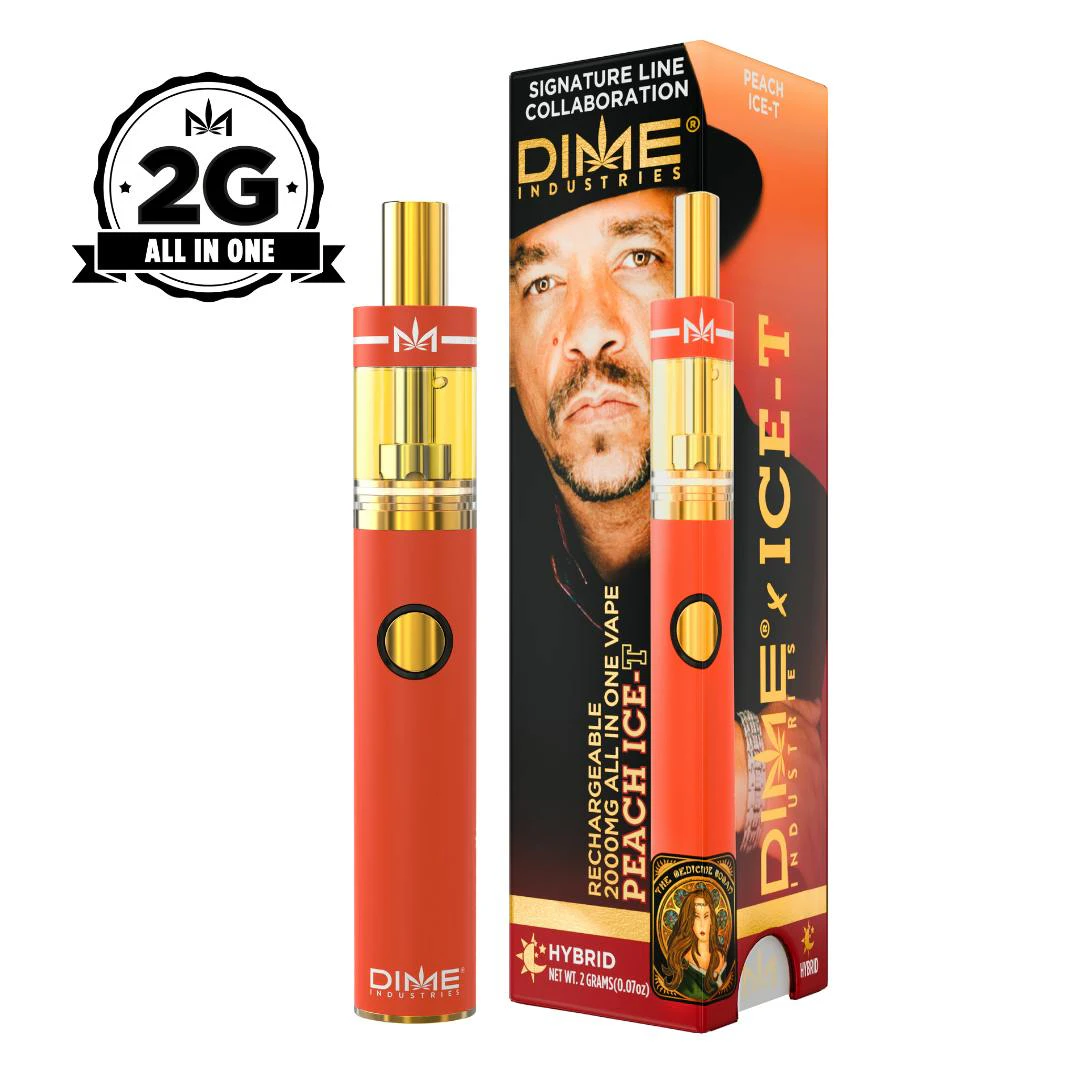 Dime Industries - Dime Industries - Disposable - Peach Ice-T 1g Main Image