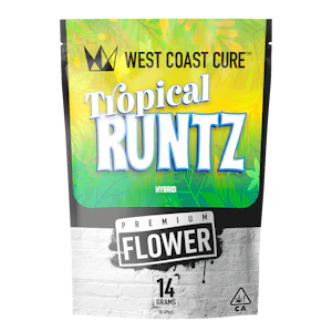 WEST COAST CURE - West Coast Cure - Flower - Tropical Runtz - 14G