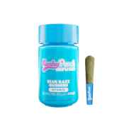 Kushy Punch Infused .5g Liquid Diamond Prerolls 5PK  - Blue Razz Gushers | P6