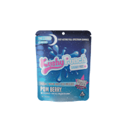 Kushy Punch 10pk Sugar Free Gummies Pom Berry CBN 2:1