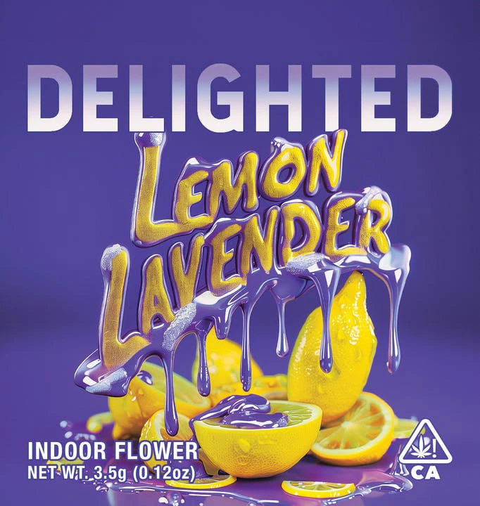 Delighted - Delighted - Flower - Lemon Lavender - 3.5g Main Image