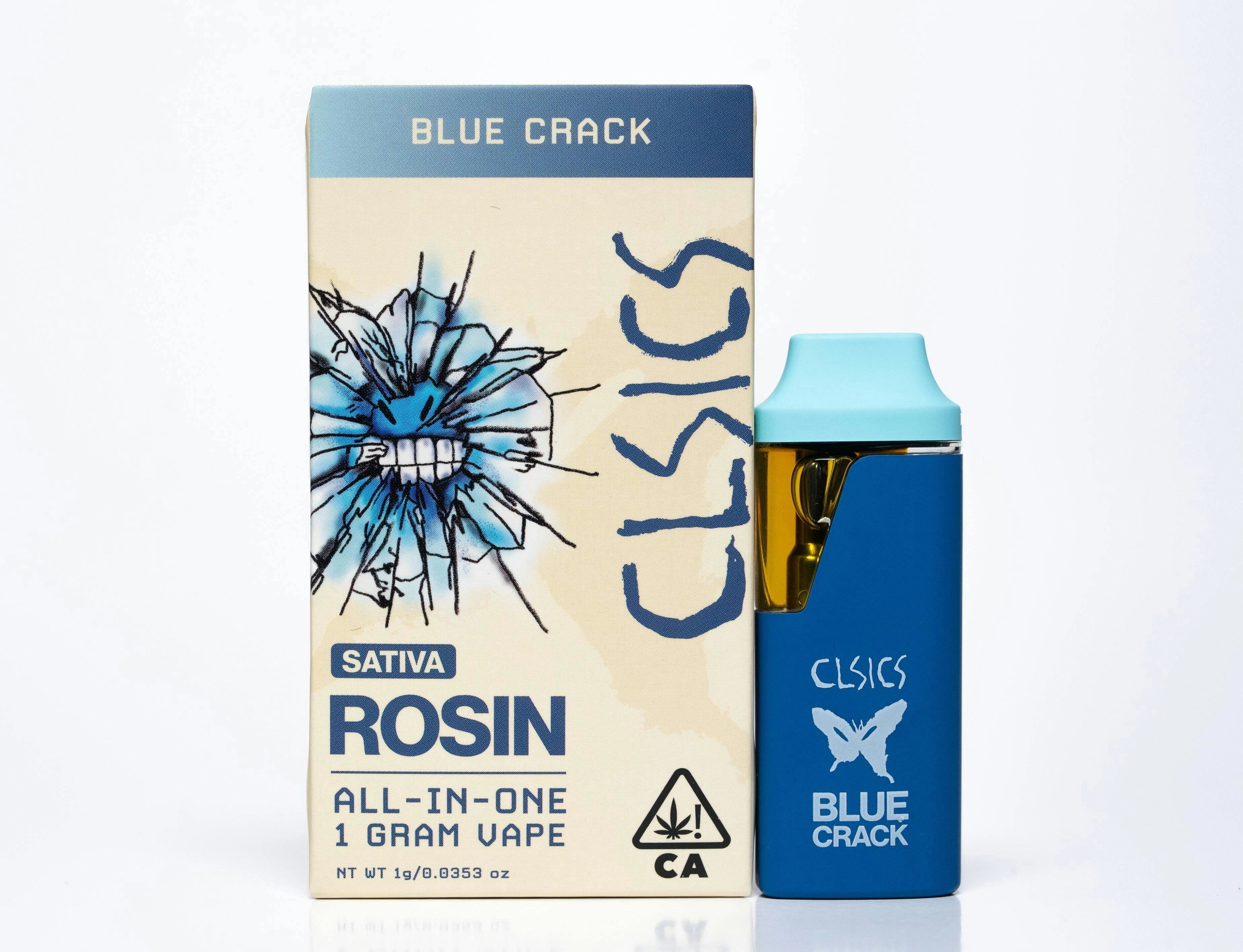 CLSICS - CLSCS - Blue Crack - LIVE ROSIN - AIO - 1g Main Image