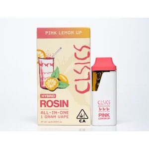CLSICS - CLSICS Live Rosin All In One 1g Pink Lemon Up