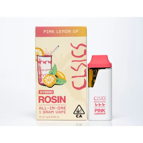 CLSICS - CLSICS Live Rosin All In One 1g Pink Lemon Up Main Image