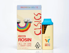 CLSICS - Disposable - Rosin - Rainbow Beltz - 1g