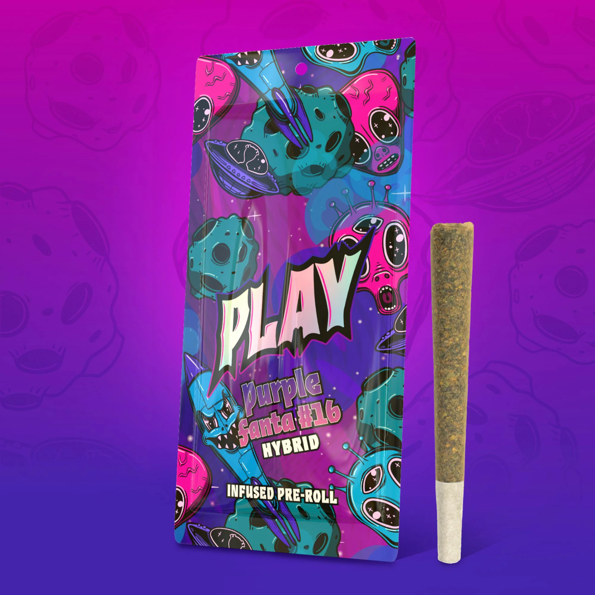 Play Michigan - Purple Fanta #16 (1.2g Infused Pre-Roll) Main Image