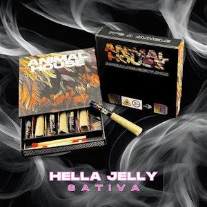 ANIMAL HOUSE - ANIMAL HOUSE | Hella Jelly | 7 Pk .5G Kief Infused Prerolls
