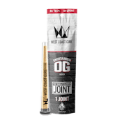  [West Coast Cure] CUREjoint Preroll - 1.0g - Unobtainium OG (I)