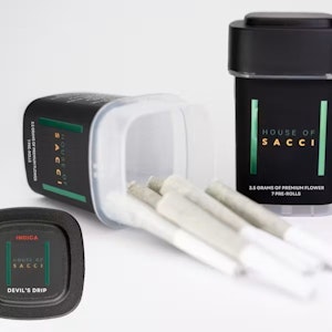 HOUSE OF SACCI - House of Sacci, Devil's Drip Dog Walker Pre-Rolls 7pk, .5g