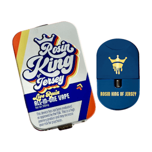 ROSIN KING OF JERSEY - Rosin King of Jersey | Strawberry OG Live Rosin All-in-One  | 0.5g