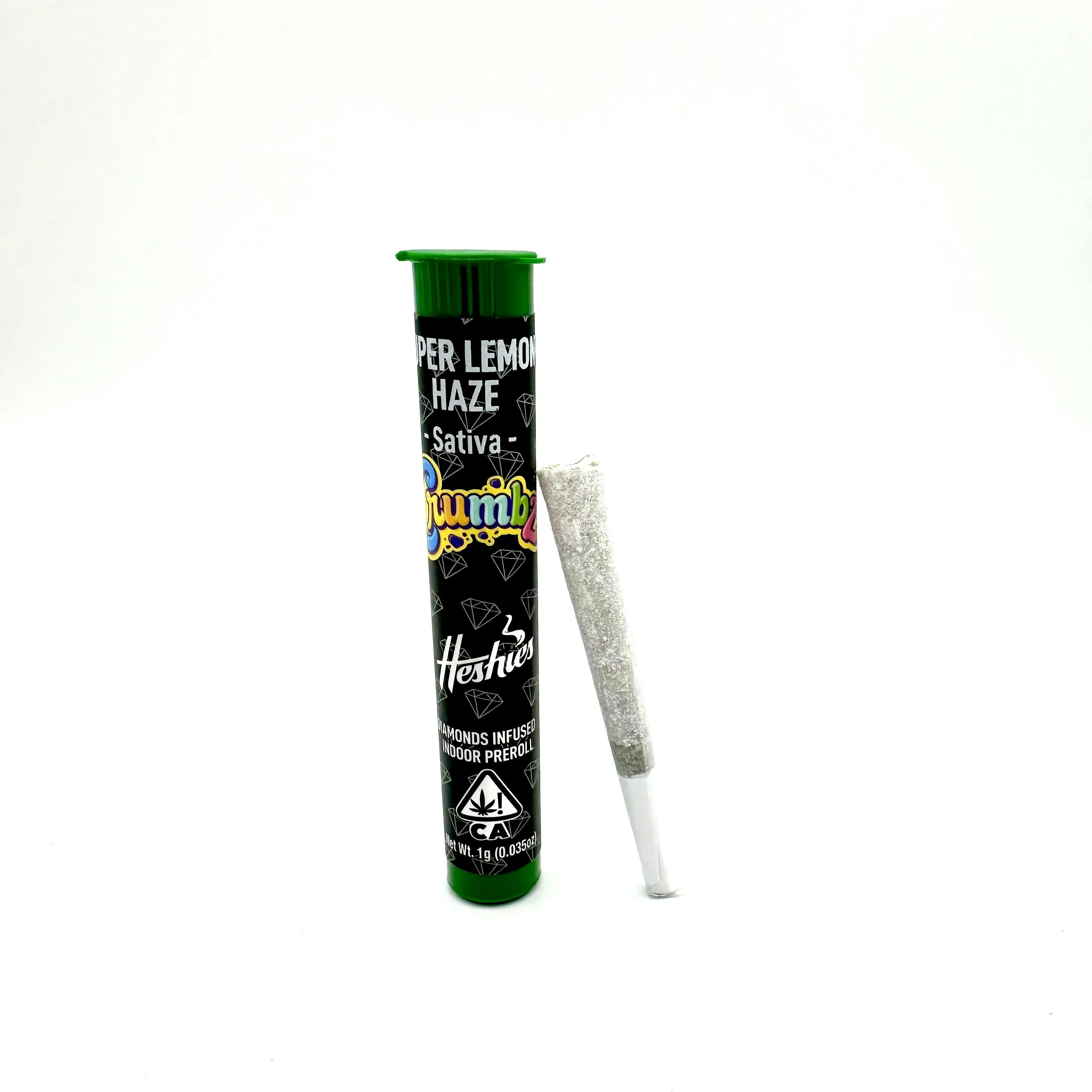 Crumbz - Crumbz- Super Lemon Haze- Infused Preroll - 1G Main Image