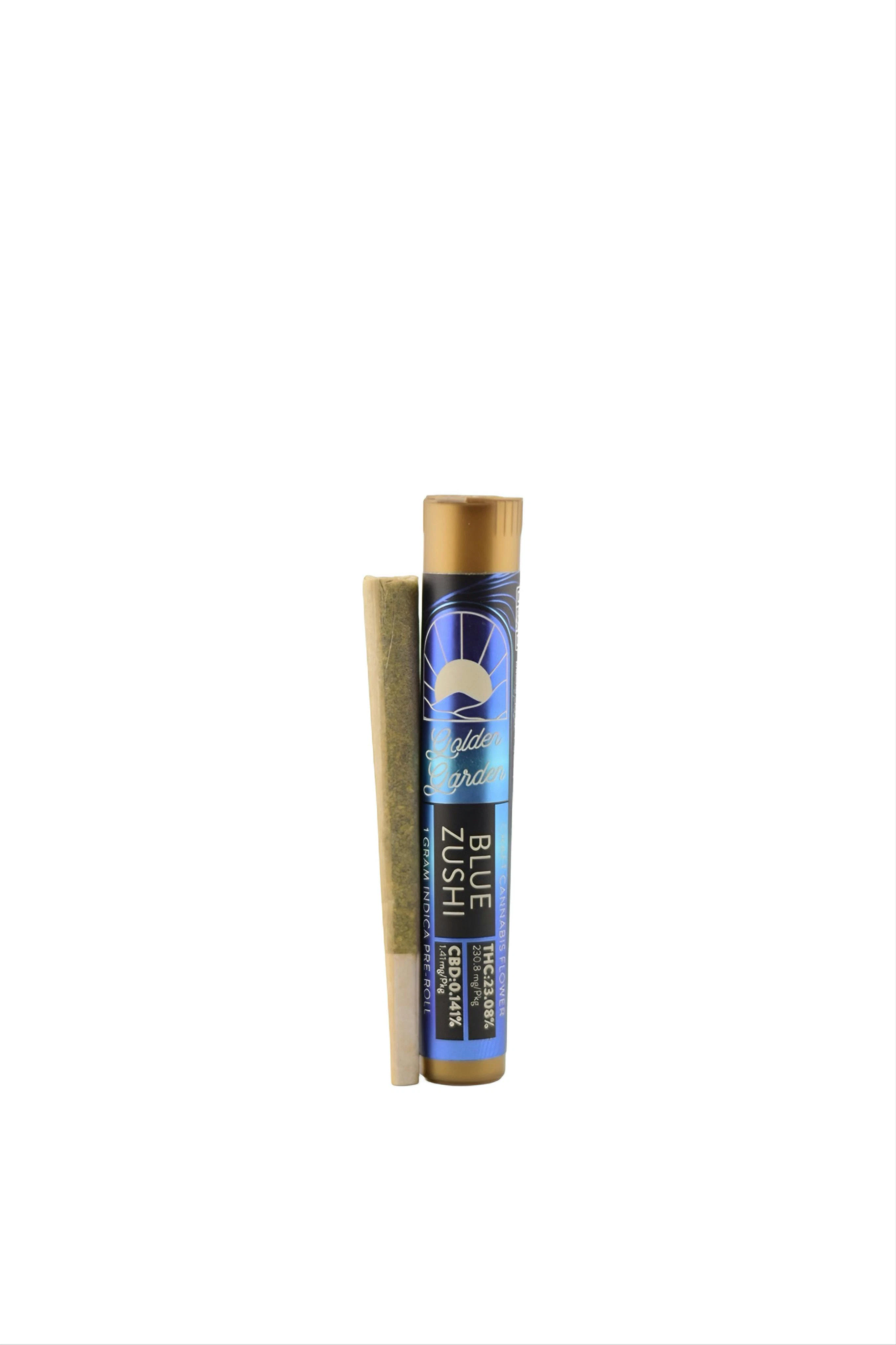 Revert - Golden Gardens Blue Zushi Preroll 1g Main Image