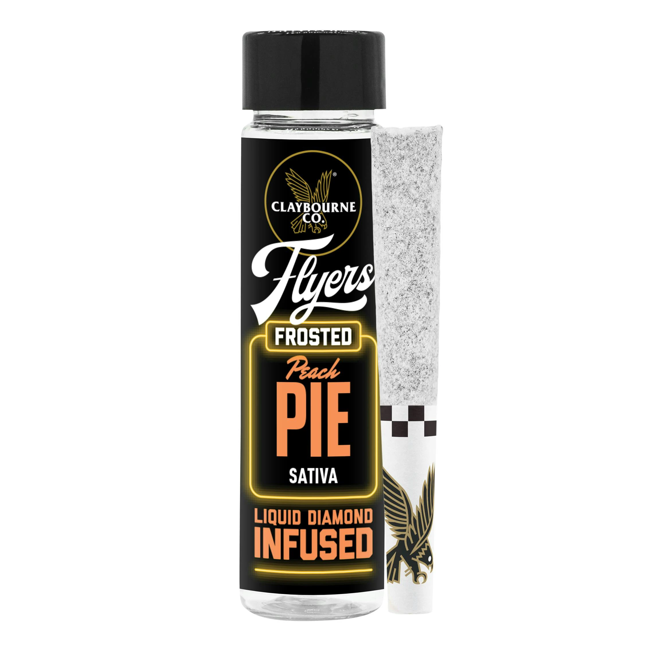 Claybourne Co. - CLAYBOURNE | PEACH PIE - 2PK INFUSED | PREROLL | 1G Main Image