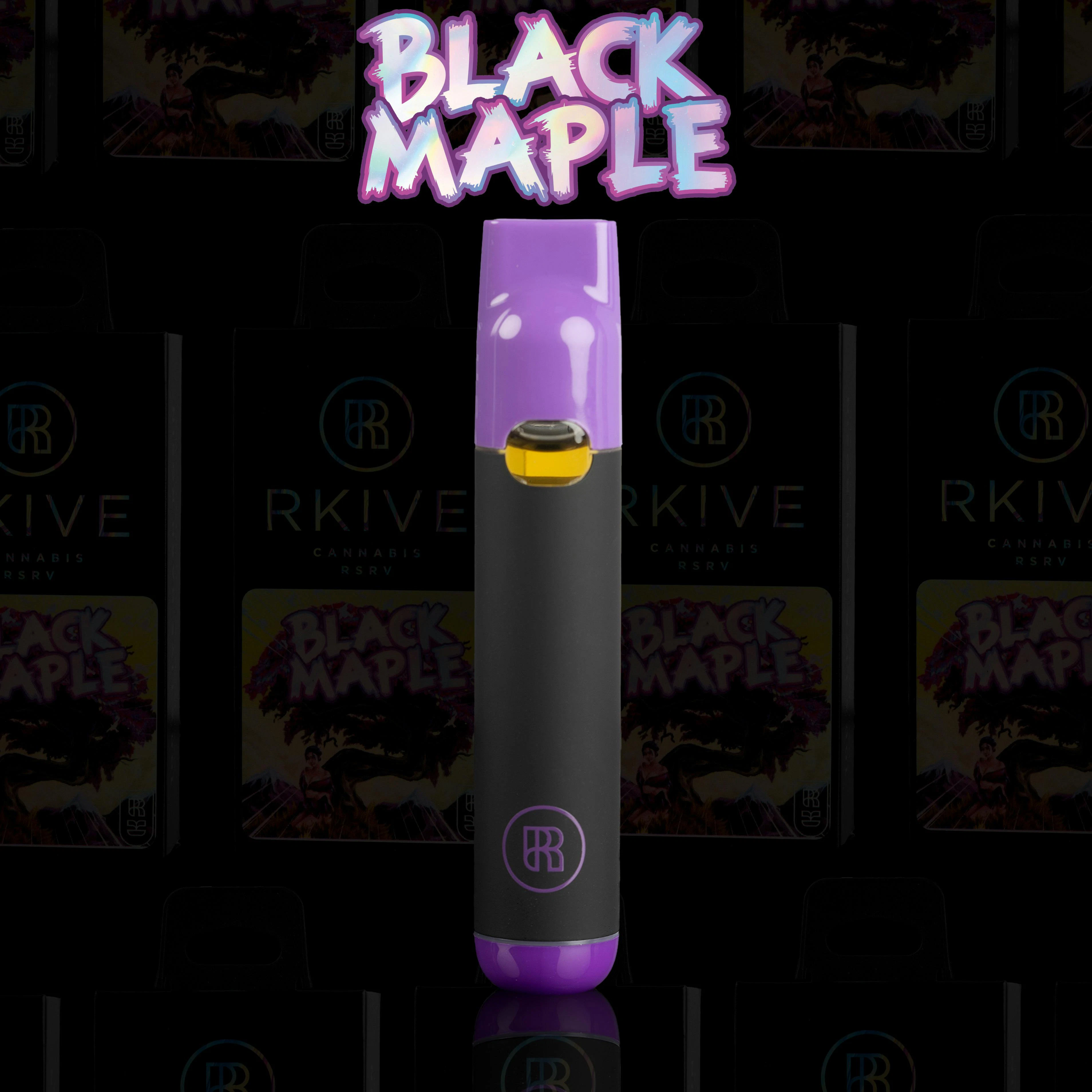 Rkive Reserve - Rkive - Black Maple 0.5g All In-One Rosin Pod Main Image