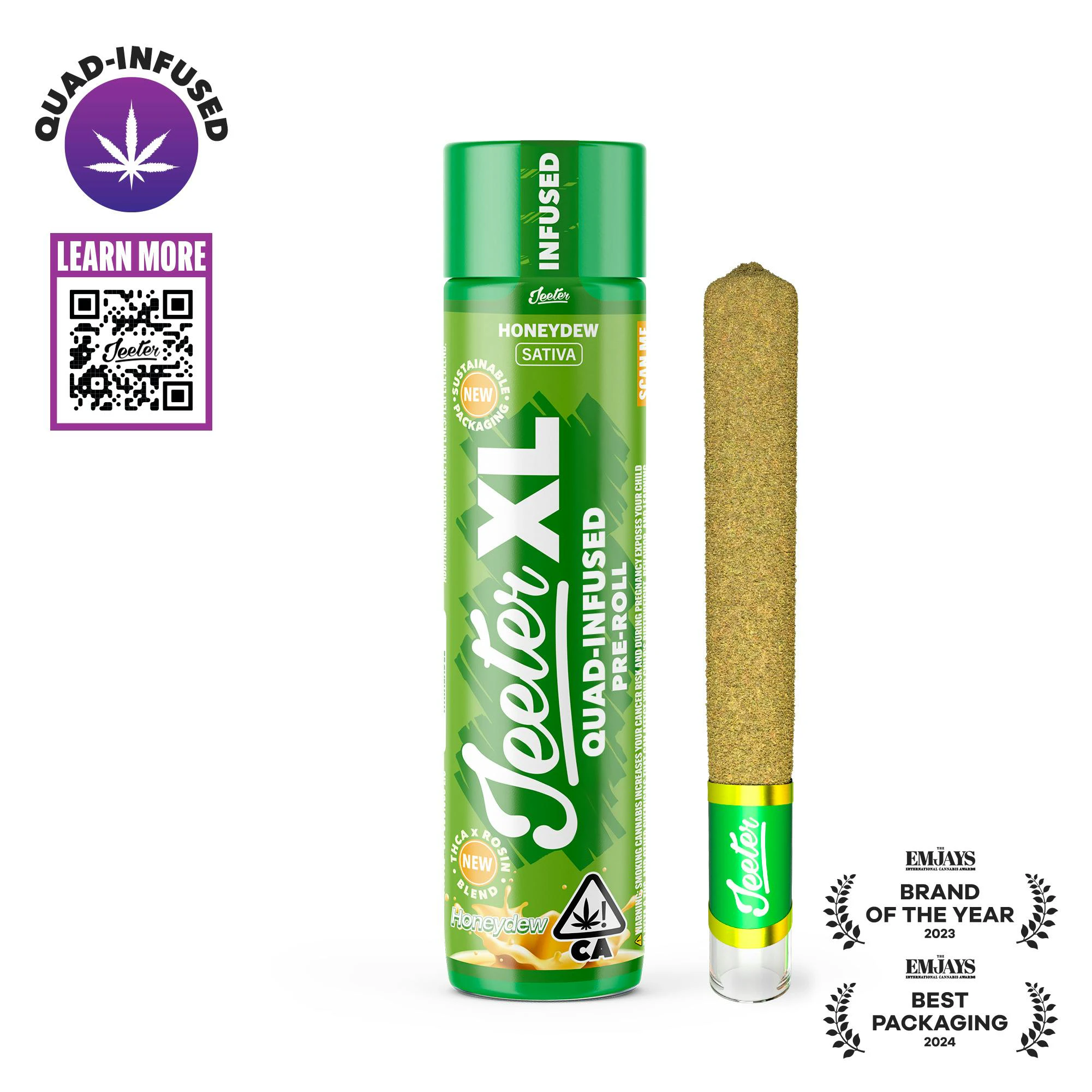 Jeeter - Jeeter |Honey Dew | XL 2G infused Preroll Main Image