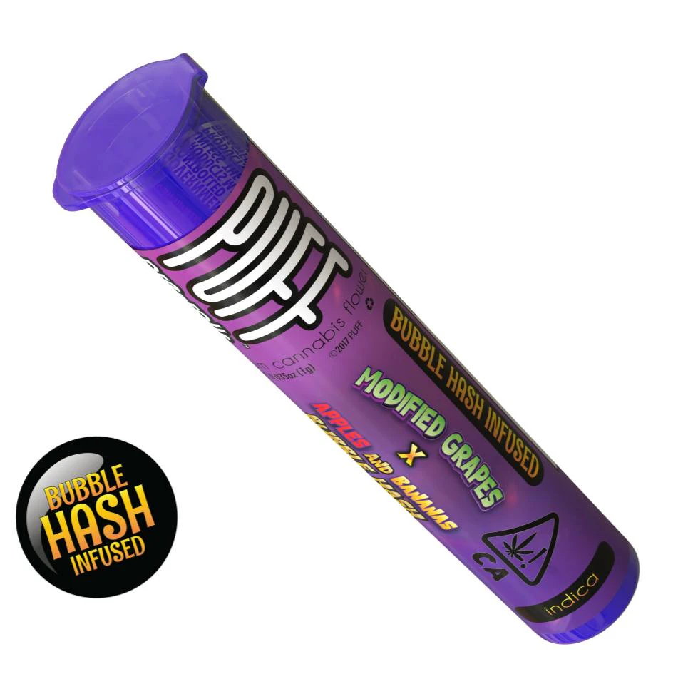 PUFF - PUFF | MODIFIED GRAPES X APPLES AND BANANAS - INFUSED | PREROLL | 1G Main Image