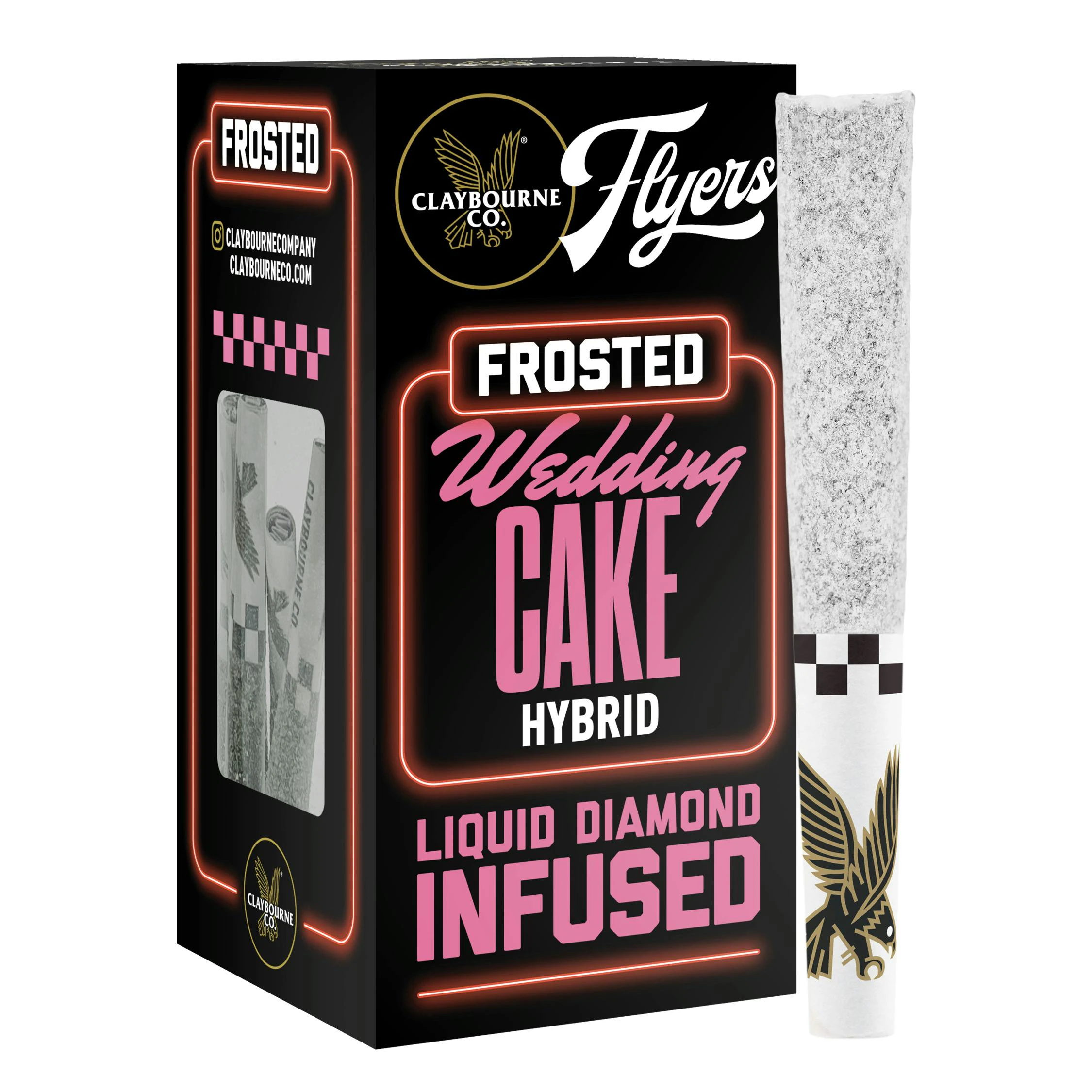 Claybourne Co. - CLAYBOURNE | WEDDING CAKE - 5PK INFUSED | PREROLL | 2.5G Main Image