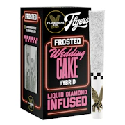 Wedding Cake (2.5g) - Diamond Frosted Flyers Pre-Rolls 5 ct