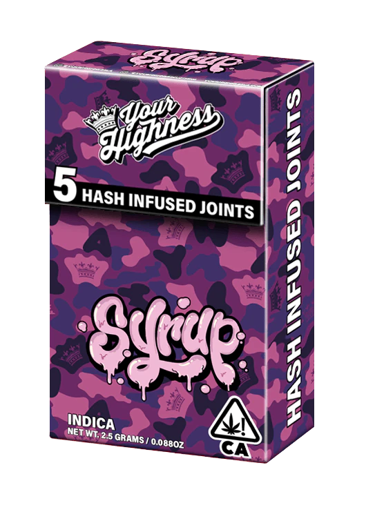 Your Highness - YH - Syrup – Live Hash Infused Pre-Rolls - 5 Pk Main Image