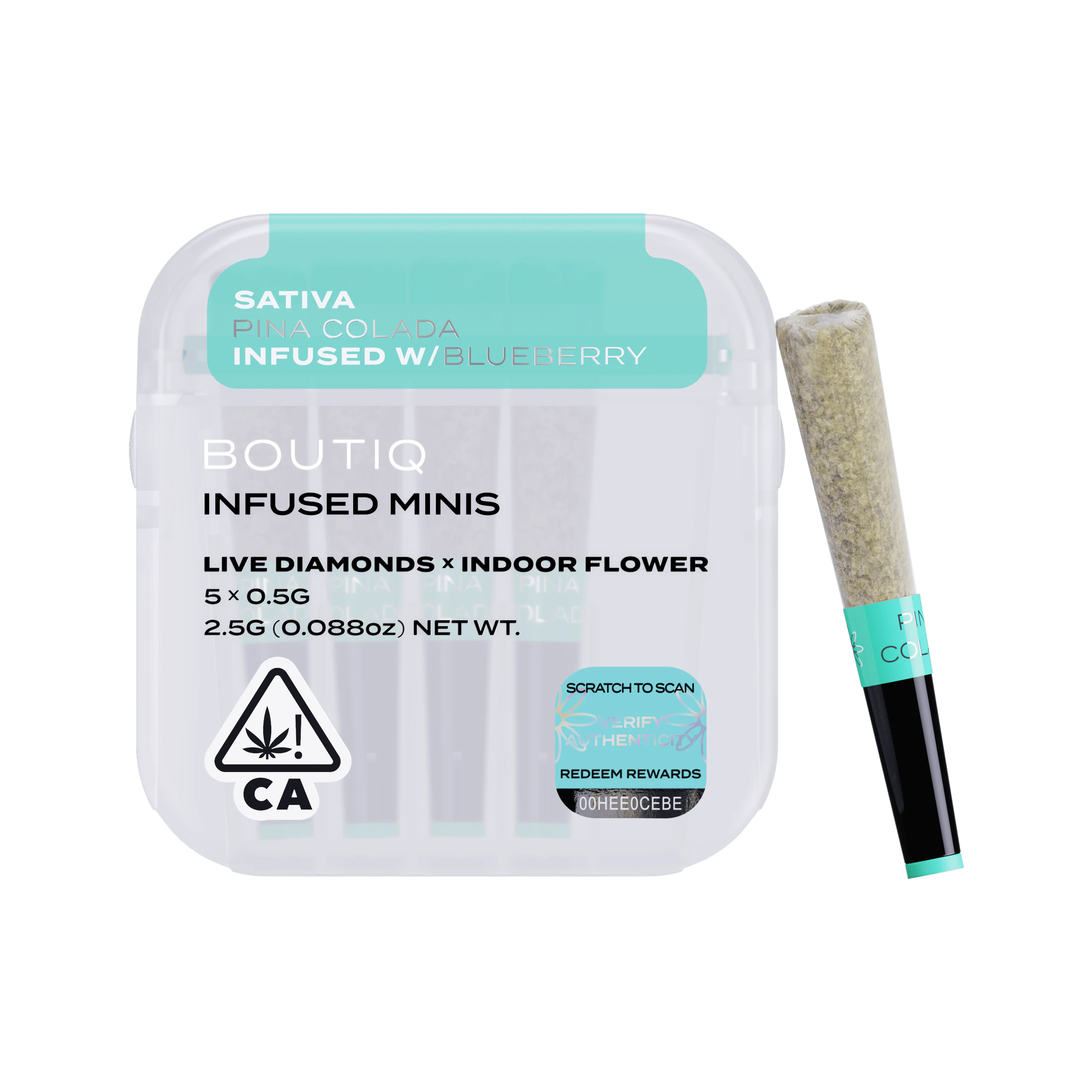 Boutiq - Boutiq Baja Berry 2.5g Infused Prerolls 5pk Main Image
