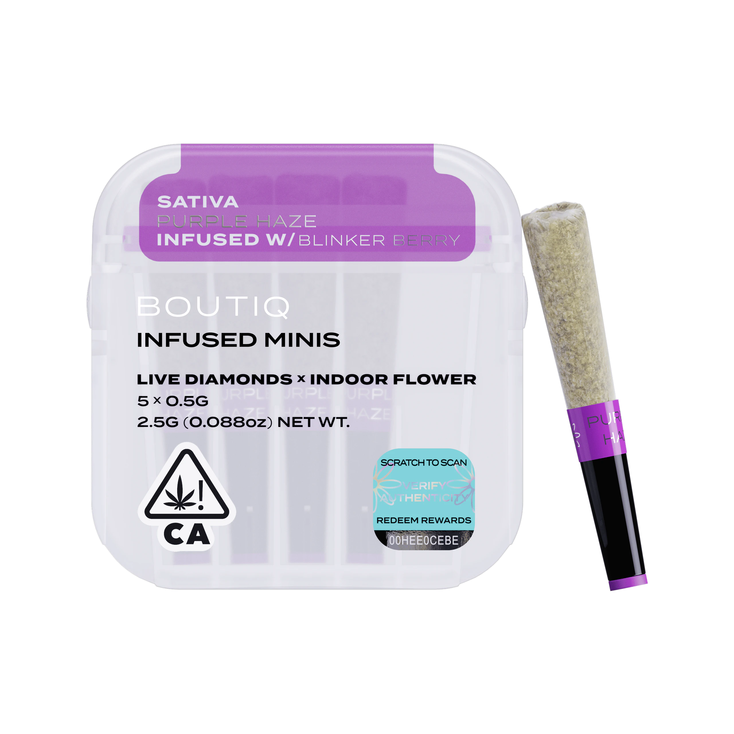 Boutiq - Boutiq Blinker Berry 2.5g Infused Preroll 5pk Main Image