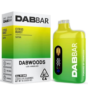 DABWOODS - Dabwoods  | Citrus Burst | LQD All In One | [1g] | Sativa
