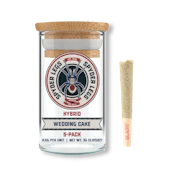 Spyder Legs - Wedding Cake - 3g - 5 Pack (0.6g) Infused Pre-Rolls