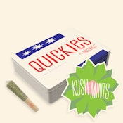 Preroll Pack (5-ct) - Hybrid 0.35g Mini Joints - 1.75g Total - Kush Mints - Quickies by District Cannabis 