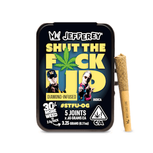 WEST COAST CURE - STFU OG - Jefferey Infused Joint .65g 5 Pack
