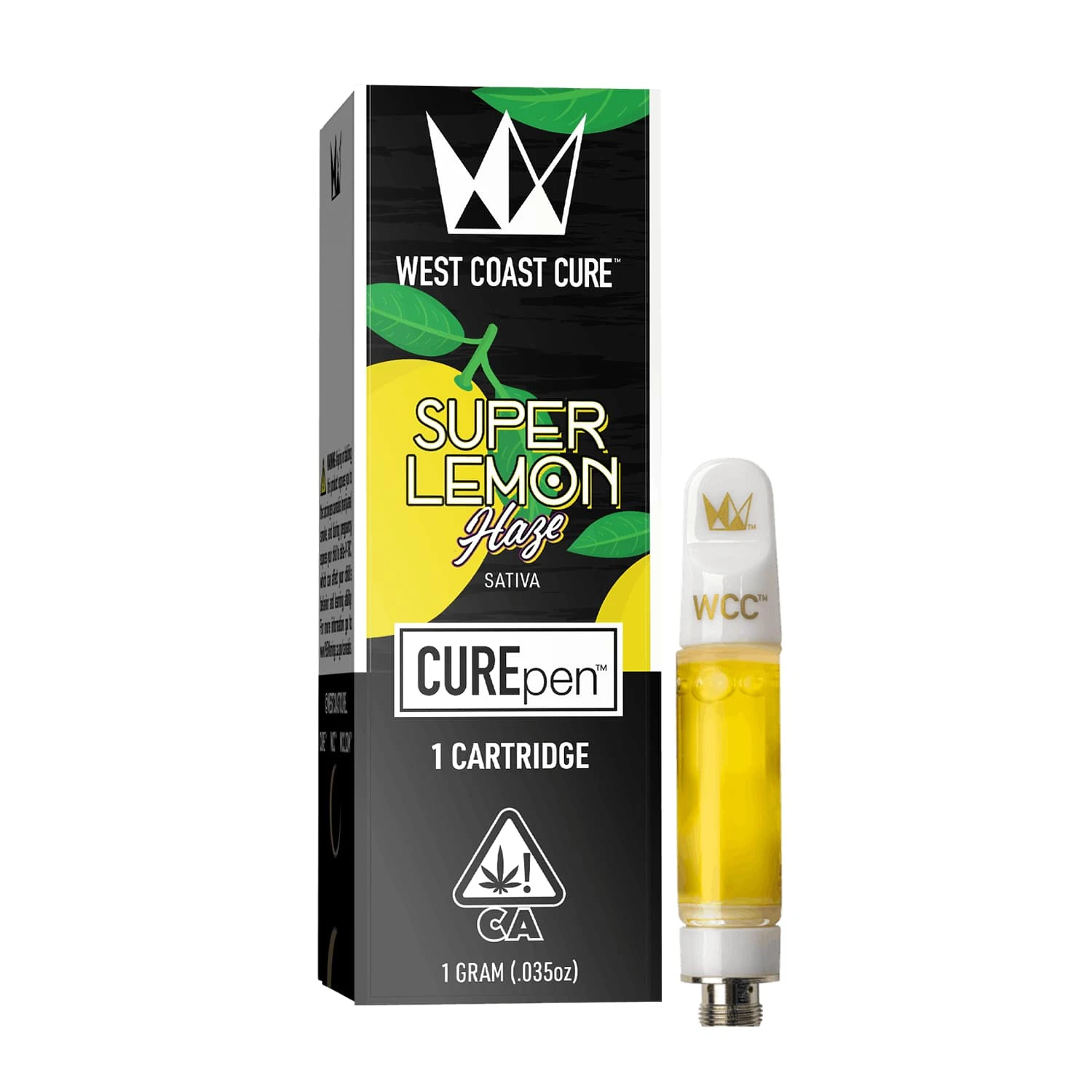 West Coast Cure - Super Lemon Haze CUREpen Cartridge - 1g Main Image