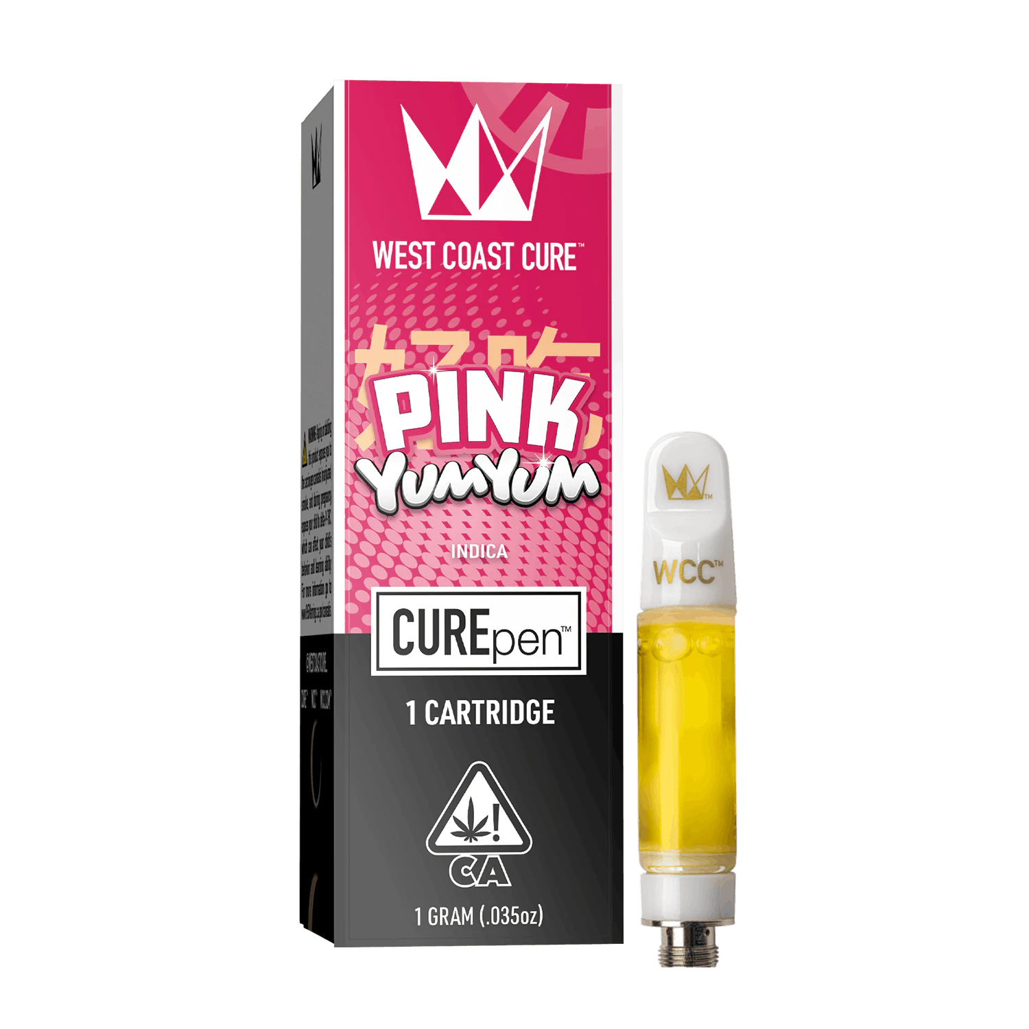 West Coast Cure - Pink Yum Yum - 1g CUREpen Cartridge (Ceramic) Main Image
