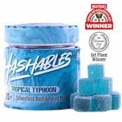 Hashables | Tropical Typhoon (H) - Solventless Hash Gummies 5mg 20pk