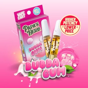 Papa's Herb - Papa's Herb | Bubba Gum 1g (Hybrid) - 510 Vape Cartridge