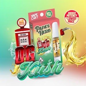 Papa's Herb - Papa's Herb | OG Kush 1g (Hybrid) - 510 Vape Cartridge