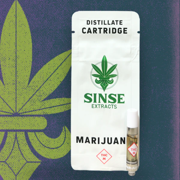 SINSE - SINSE - MEAN MUG LIQUID LIVE RESIN 1 GRAM VAPE CART Main Image