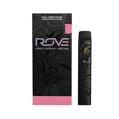 Rove - Fruit Punch -Sativa- Melted Diamond Live Resin Vaporizer | 1.0g (Ready-to-Use)  |  Rove   -f10