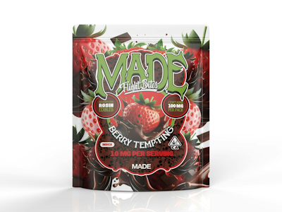 MADE - MADE | BERRY TEMPTING FLIGHT BITES - 10PK | EDIBLE | 100MG