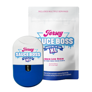 Jersey Sauce Boss - Fruity Gum Live Resin Sauce Stick XL Disposable 1g
