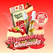 Papa's Herb | Strawberry Cheesecake 1g (Indica) - 510 Vape Cartridge