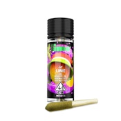 Lime Peach Ringz Diamond & Hash Infused Lil' Limes Mini Pre-Roll 0.6g