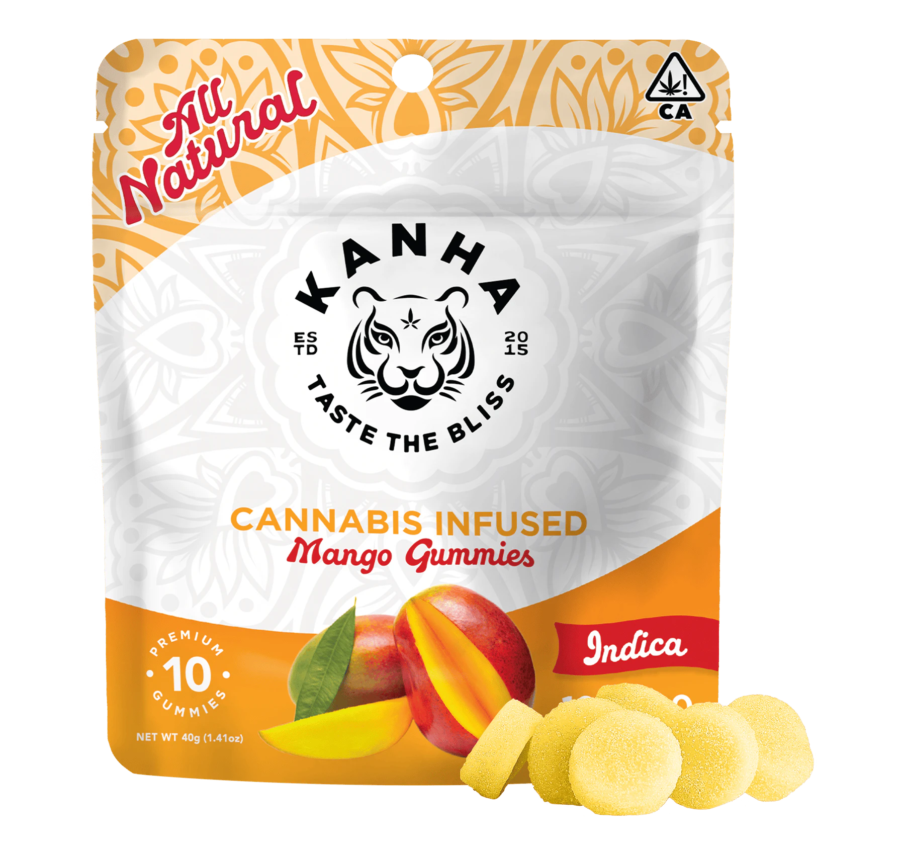 KANHA - KANHA Classic Mango 100mg Gummy Main Image