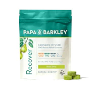 Papa & Barkley Releaf Gummies Recover Pear Apple CBG