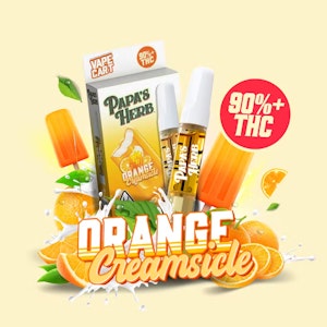 Papa's Herb - Papa's Herb | Orange Creamsicle 1g (Sativa) - 510 Vape Cartridge