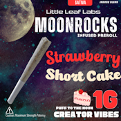 [REC] GrowFather | Strawberry Shortcake | 1g Moonrock Infused Preroll
