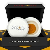 PINPOINT - PLATINUM KUSH BREATH LIVE RESIN BADDER 1 GRAM