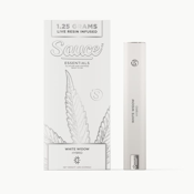 SAUCE | WHITE WIDOW LIVE RESIN - AIO | CARTRIDGE | 1.25G