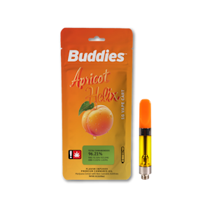 Buddies - Apricot Helix, Flavored Distillate, 1g