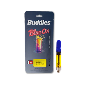 Buddies - Blue Ox, Flavored Distillate, 1g