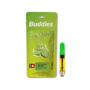 Buddies - Lime Sorbet, Flavored Distillate, 1g