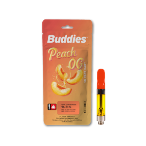 Buddies - Peach OG, Flavored Distillate, 1g